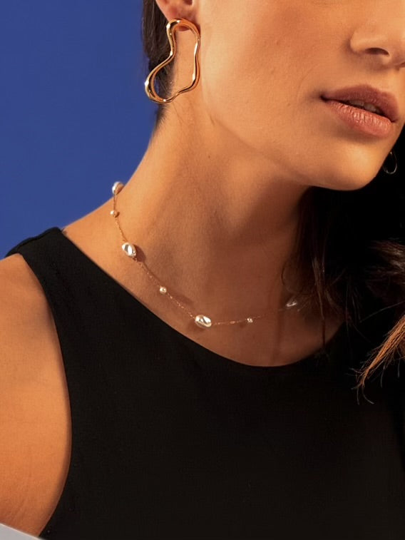 Aqualium earrings