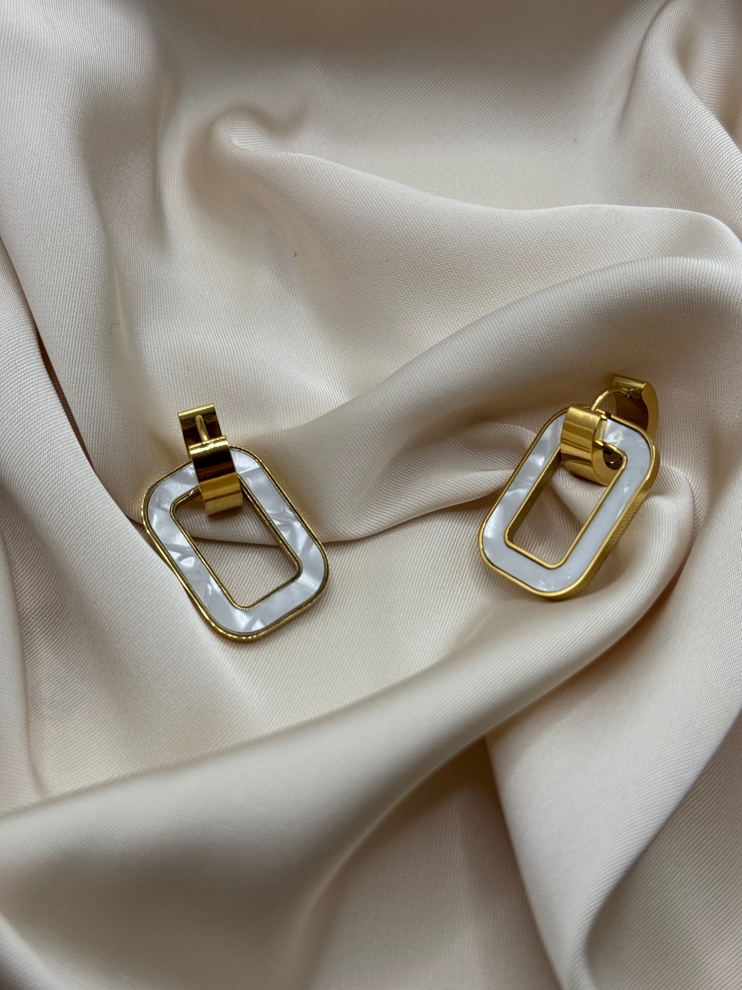 Square earrings