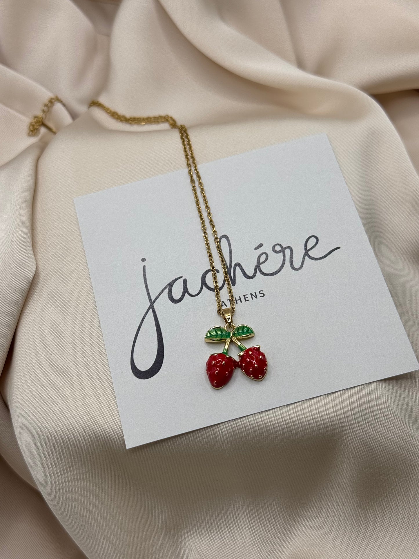 Strawberry Sorbet Necklace