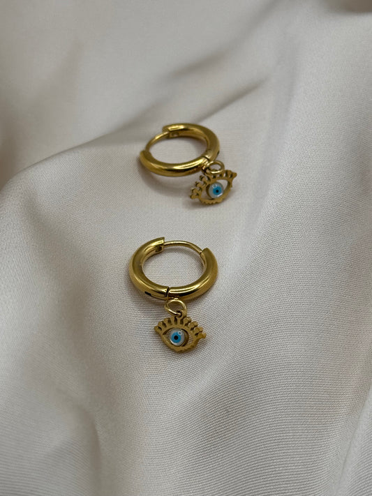 The eyes earrings