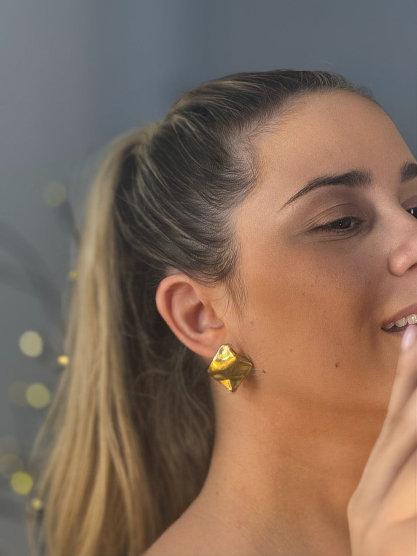 Squarely earrings