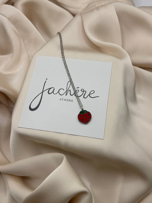 Strawberry Milkshake Necklace